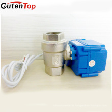 LB Guten oberen motorisierten Kugelhahn 2 &quot;(BSP) DN50 2-Wege-Ventil Kugelhahn mit Acuator reduzieren Port